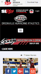 Mobile Screenshot of greenvillehurricanes.com